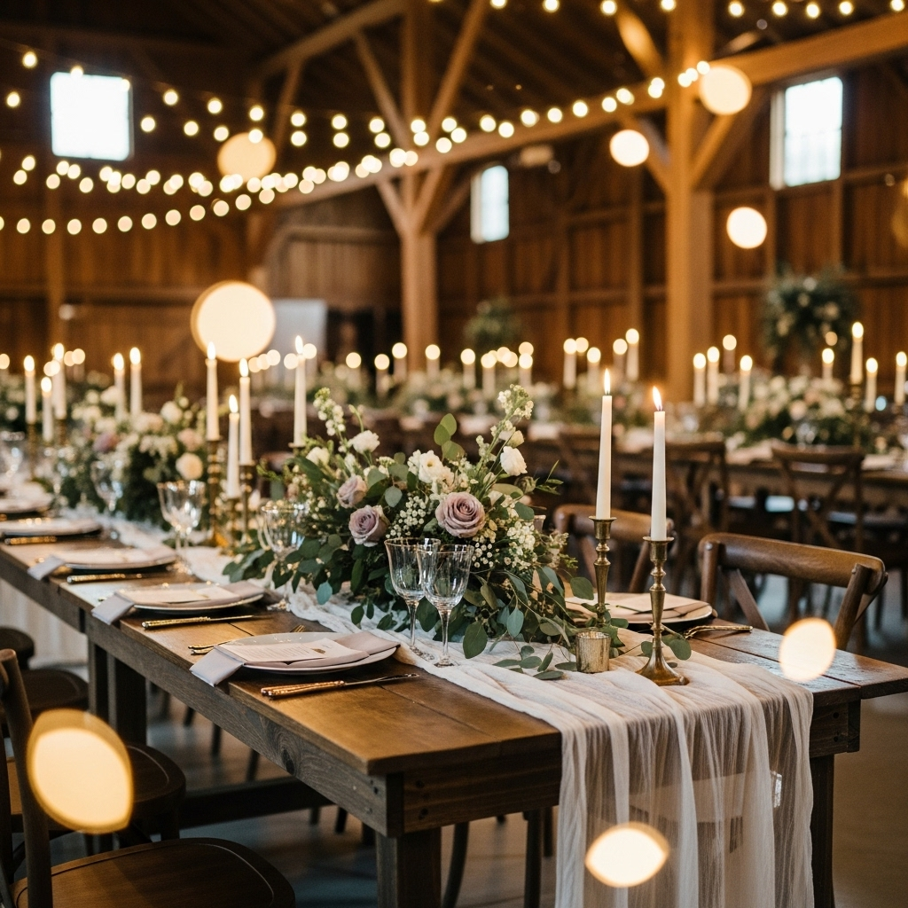 The Rustic & Romantic Wedding