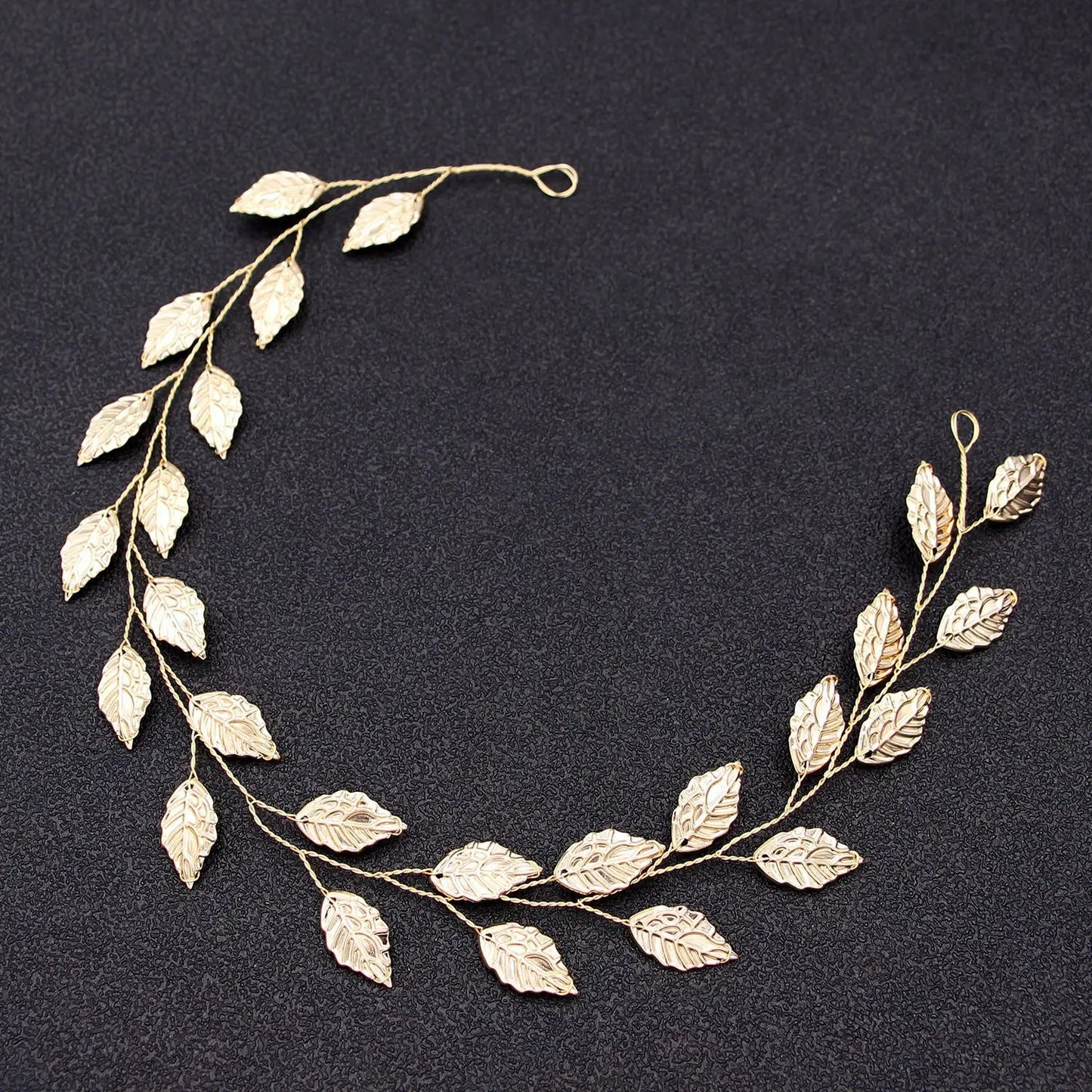 Romantic Pearl & Leaf Bridal Hair Vine | Versatile Wedding Headpiece