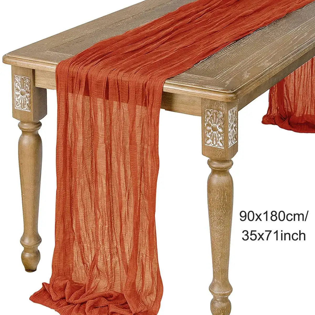 Romantic Gauze Table Runner