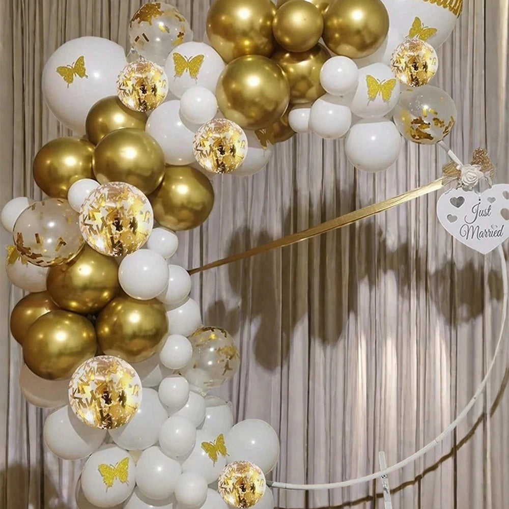 Chic Balloon Garland Kit | DIY Balloon Arch for Bridal Shower & Party Decor