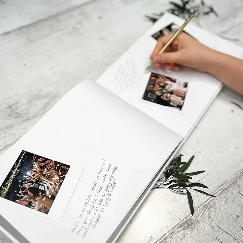 Personalized Photo Wedding Guest Book