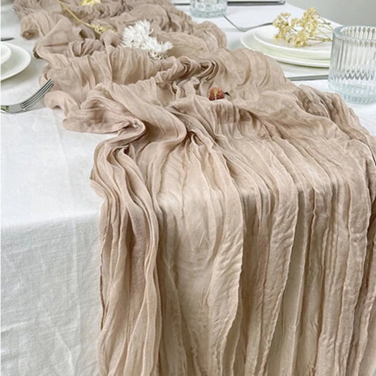 Romantic Gauze Table Runner
