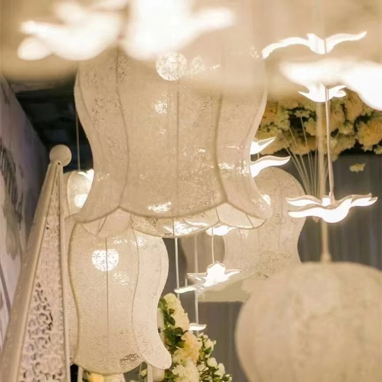 "Lumina" Ethereal Lily Flower Hanging Lights