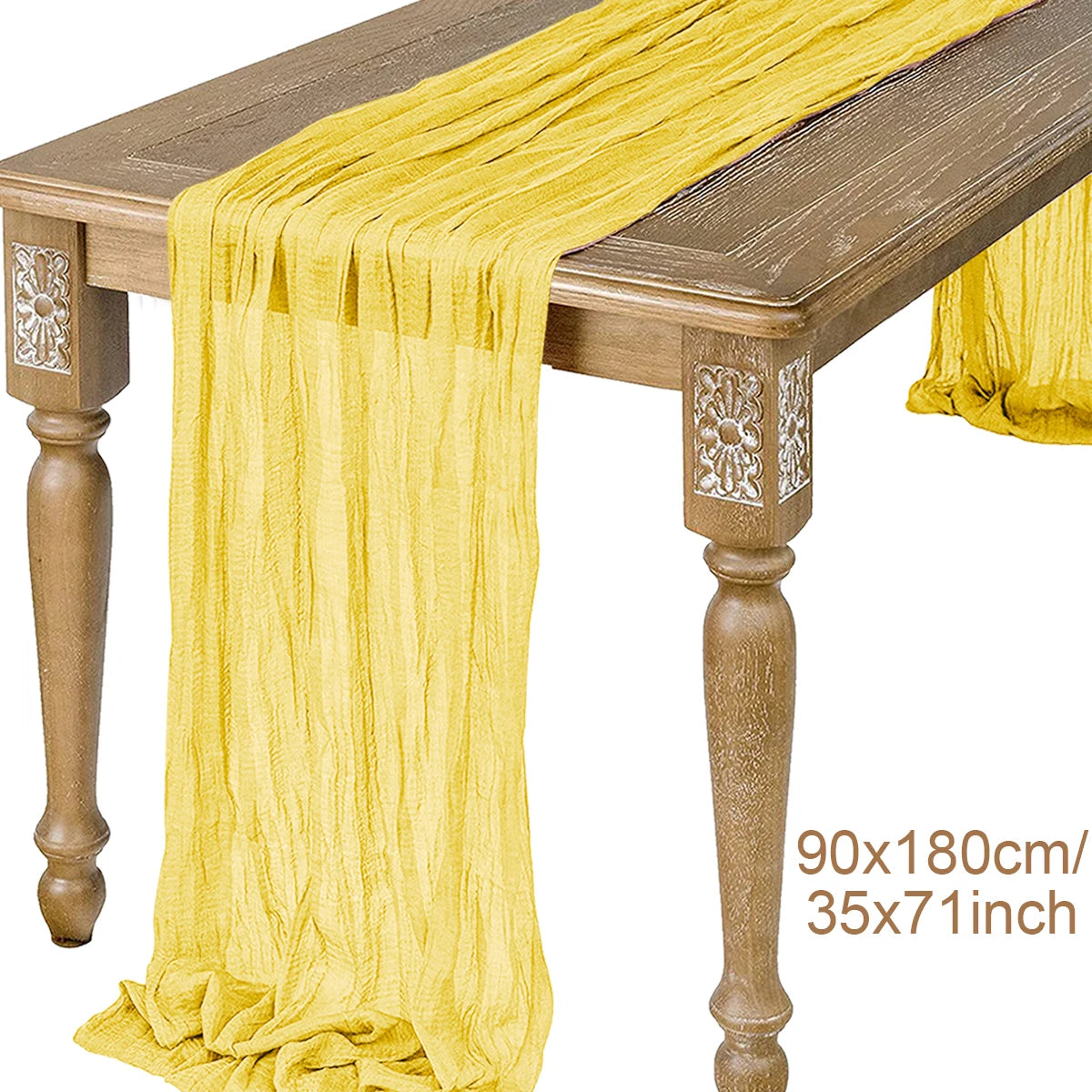 Romantic Gauze Table Runner