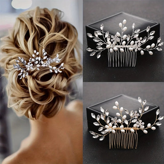 Wedding Botanical Hair Comb