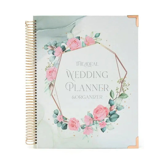 The Ultimate Wedding Planner & Organizer | Floral Bridal Planning Book | Perfect Engagement Gift for the Bride-to-Be
