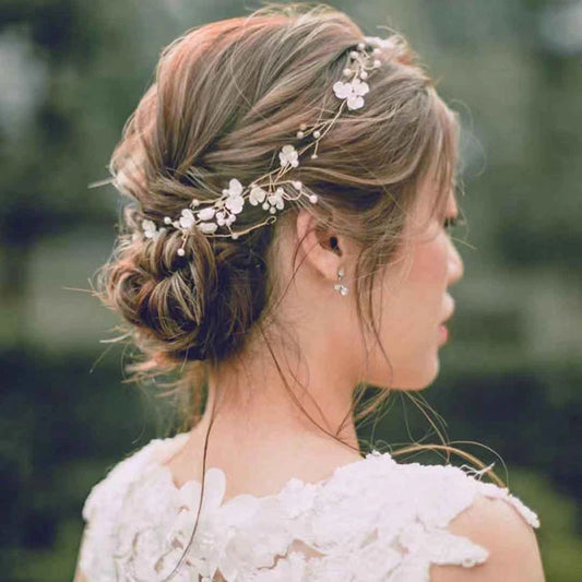 The "Giselle" Extra Long Floral Hair Vine