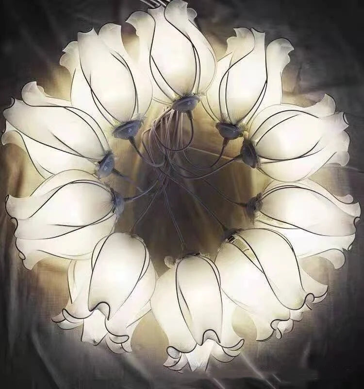 "Lumina" Ethereal Lily Flower Hanging Lights