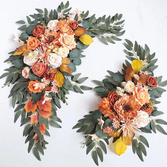 Wedding Arch Floral Swags & Draping Fabric