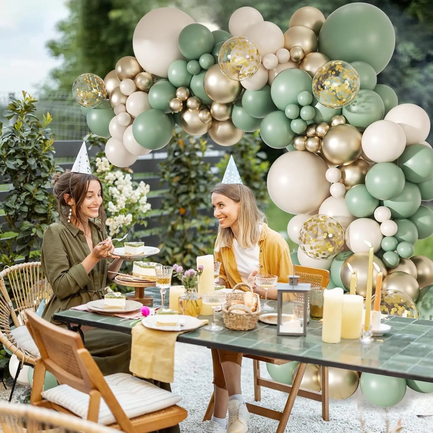 Sage Green Balloon Garland Kit
