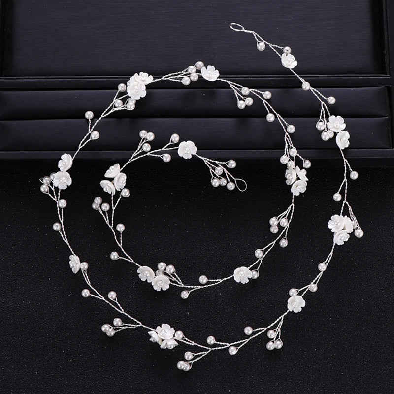 The "Giselle" Extra Long Floral Hair Vine